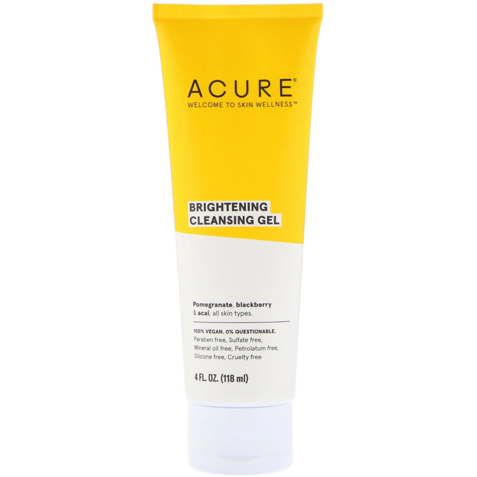 Acure Brightening Cleansing Gel 118Ml